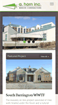 Mobile Screenshot of ahorninc.com